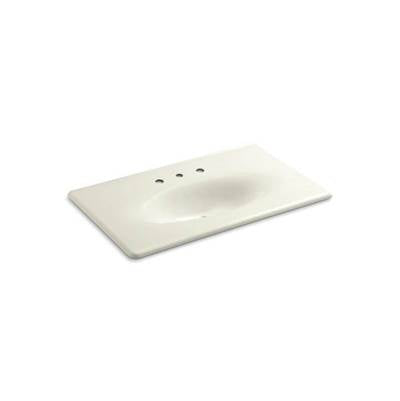 Kohler 3051-8-96- Iron/Impressions® 37'' vanity-top bathroom sink with 8'' widespread faucet holes | FaucetExpress.ca