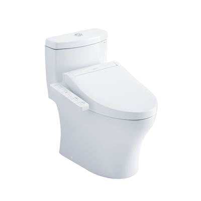 Toto MW6463074CEMFG#01- Aquia Iv 1Pc W/ Washlet C2 - 1.28/0.8 Gpf