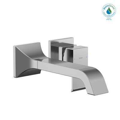 Toto TLG08308U#CP- TOTO GC 1.2 GPM Wall-Mount Single-Handle Long Bathroom Faucet with COMFORT GLIDE Technology, Polished Chrome - TLG08308U#CP | FaucetExpress.ca