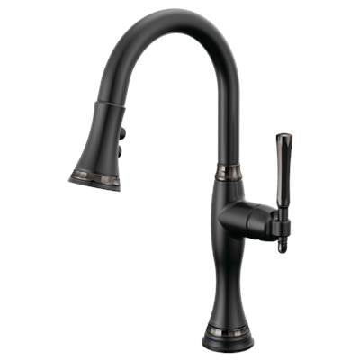 Brizo 64958LF-BLBNX- Smarttouch Pull-Down Prep Faucet