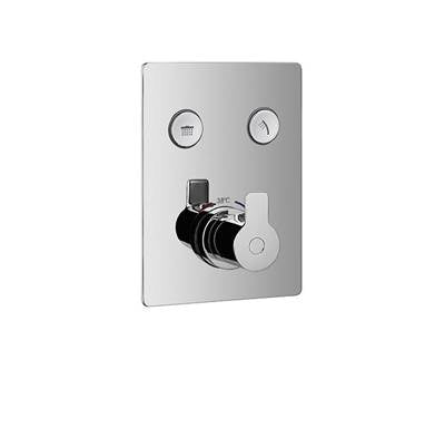 Ca'bano CA3040299- Thermostatic valve and trim with 2 functions
