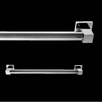Laloo S3224ADA BG- Square 24" Safety Bar (ADA) - Brushed Gold | FaucetExpress.ca