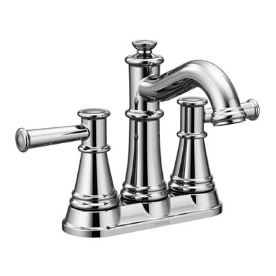 Moen 6401- Belfield 4 in. Centerset 2-Handle Bathroom Faucet in Chrome