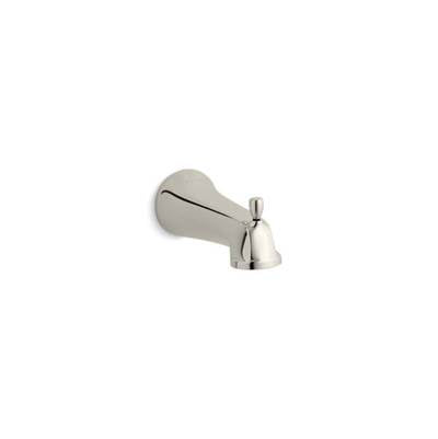 Kohler 10589-SN- Bancroft® wall-mount diverter bath spout with slip-fit connection | FaucetExpress.ca