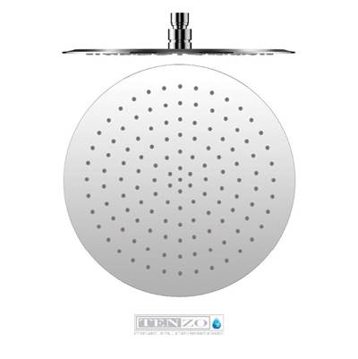 Tenzo SSTS-12-R-CR - Shwr Head Round 30Cm [12"] Stainless Steel 2Mm Chrome