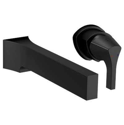 Delta T574LF-BLWL- Single Handle Wall Mount Lavatory Faucet - 8'' Minimum | FaucetExpress.ca