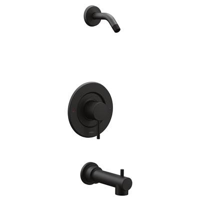 Moen T2193NHBL- Align Single-Handle Posi-Temp Tub and Shower Faucet Trim Kit in Matte Black (Shower Head and Valve Not Included)