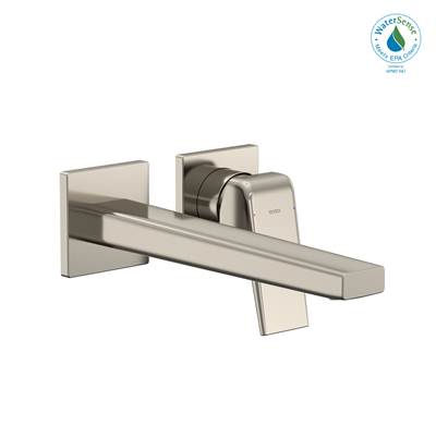 Toto TLG10308U#PN- TOTO GB 1.2 GPM Wall-Mount Single-Handle Long Bathroom Faucet with COMFORT GLIDE Technology, Polished Nickel - TLG10308U#PN | FaucetExpress.ca