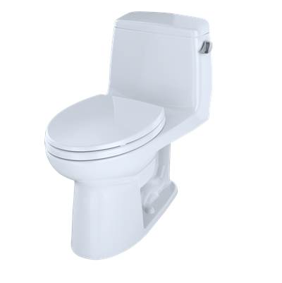 Toto MS854114SLR#01- Ada Ultramax One Piece Toilet W/Righ Hand Trip Lever/Cotton | FaucetExpress.ca