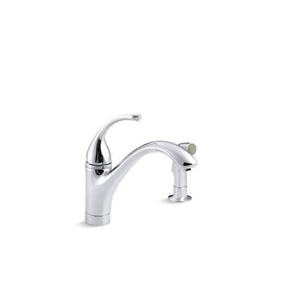 Kohler 10416-CP- Forté® 2-hole kitchen sink faucet with 9-1/16'' spout, matching finish sidespray | FaucetExpress.ca