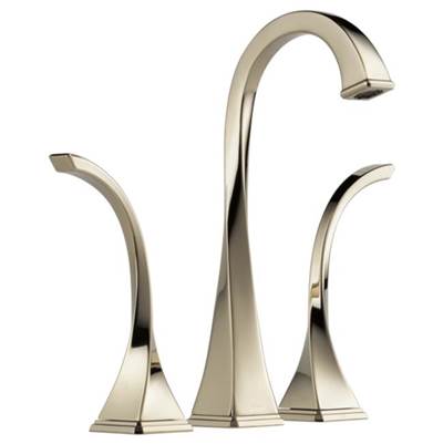 Brizo 65430LF-PN- Brizo Virage: Widespread Lav Vessel Faucet | FaucetExpress.ca