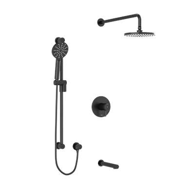 Riobel TKIT1345RUTMBK-6- Shower Kit 1345 Trim