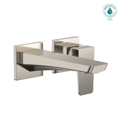 Toto TLG07307U#PN- TOTO GE 1.2 GPM Wall-Mount Single-Handle Bathroom Faucet with COMFORT GLIDE Technology, Polished Nickel - TLG07308U#PN | FaucetExpress.ca