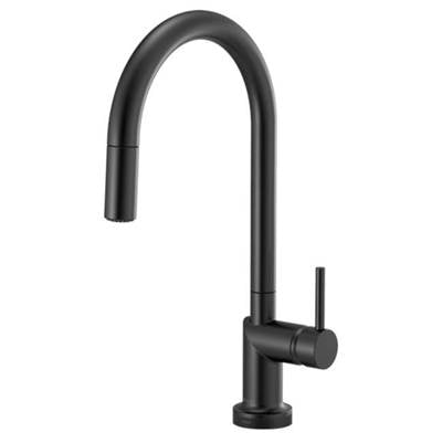 Brizo 64075LF-BLLHP- Odin SmartTouch Pull-Down Kitchen Faucet with Arc Spout - Handle Not Included