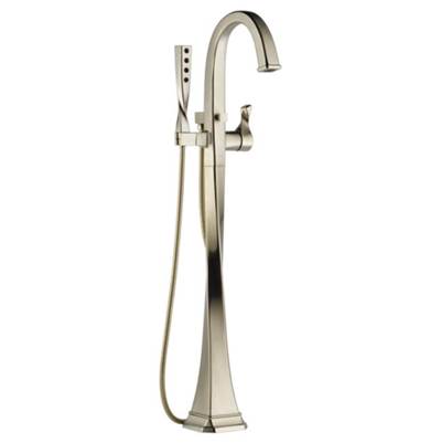 Brizo T70130-BN- Virage Floor Mount Tub Filler | FaucetExpress.ca