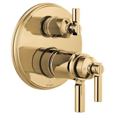 Brizo T75576-PG- Tempassure Thermostatic Valve With Integrated 3-Function Div | FaucetExpress.ca