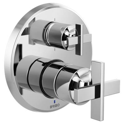 Brizo T75P698-PCLHP- Pressure Balance Valve With 6-Function Diverter Trim | FaucetExpress.ca