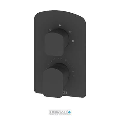 Tenzo F-DEPB33-CR - T-Box Valve Trims Pres Bal 3 Functions Diverter Chrome
