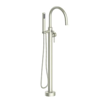 Vogt BF.WL.2100.BN- Worgl Floor Mount Tub Filler Brushed Nickel