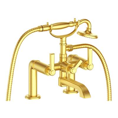 Vogt BF.Z1.2000.MG- Zehn Deck Mount Tub Filler Matte Gold - FaucetExpress.ca