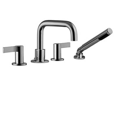 Ca'bano CA8430799- 4 Piece deck mount tub filler with hand spray