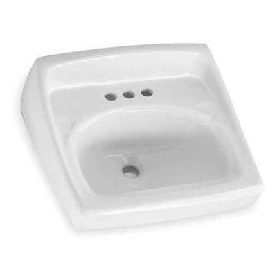 American Standard 0355012.020- Lucerne„¢ Wall-Hung Sink With 4-Inch Centerset