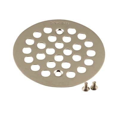 Moen 101664BN- Kingsley 4-1/4-Inch Screw-In Shower Strainer, Brushed Nickel