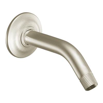 Moen S122BN- Rothbury 8 in. Shower Arm in Brushed Nickel