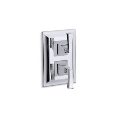 Kohler T10422-4V-CP- Memoirs® Stately Valve trim with Deco lever handles for stacked valve, requires valve | FaucetExpress.ca