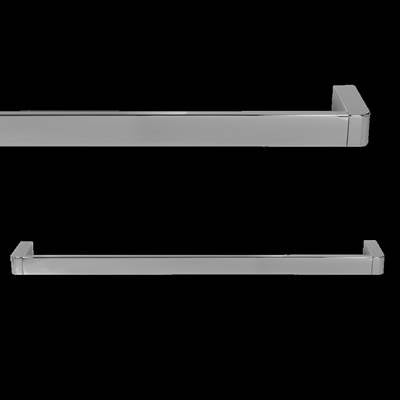 Laloo E1224 C- Eaton Single Towel Bar - Chrome | FaucetExpress.ca