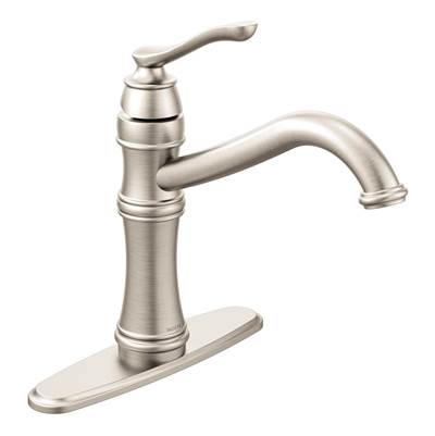 Moen 7240SRS- Belfield One-Handle High Arc Kitchen Faucet, Spot Resist Stainless