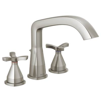 Delta T27766-SS- Three Hole Roman Tub Trim | FaucetExpress.ca