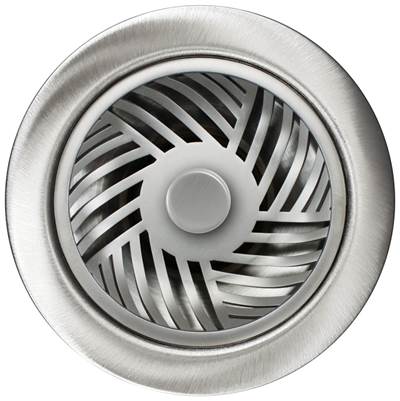 Linkasink D073 - Herringbone Disposal Flange with Stopper