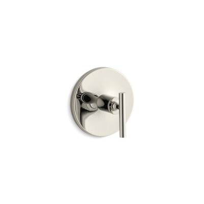 Kohler T14488-4-SN- Purist® Valve trim with lever handle for thermostatic valve, requires valve | FaucetExpress.ca