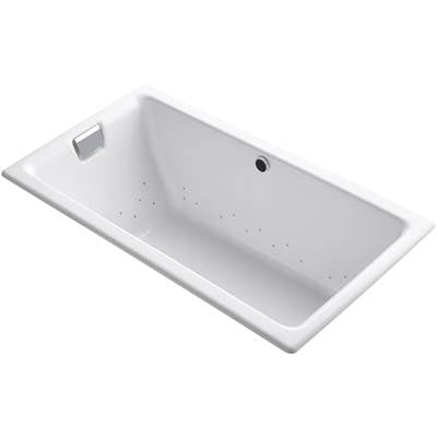 Kohler 856-GHCP-0- Tea-for-two 66-in Heated Bubblemassage Air Bath | FaucetExpress.ca