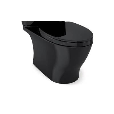 Toto CT442CUFT40#51- Nexus Two-Piece Elongated 1.28 Gpf Universal Height Toilet Bowl Only Washlet Plus Ready Ebony