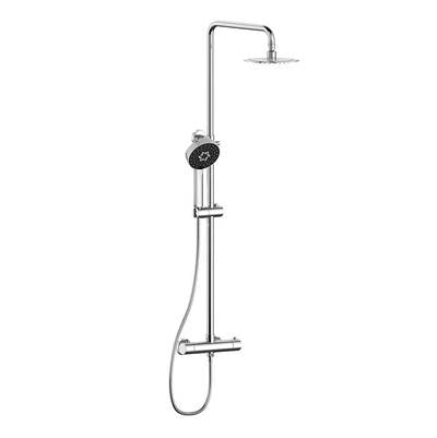 Vogt SET.WL.221.211.CC- Worgl Exposed Th Shower Set With Column Cc - FaucetExpress.ca