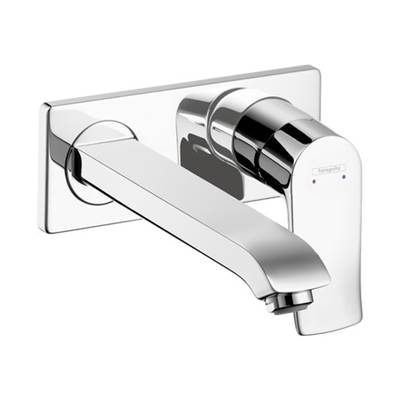 Hansgrohe 31086001- HG Metris E Wall Mounted Single Handle Faucet - FaucetExpress.ca