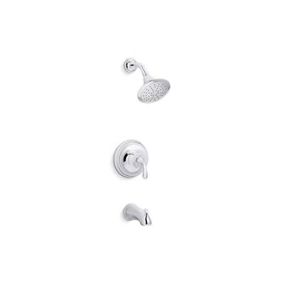 Kohler TS10275-4G-CP- Forté® Rite-Temp® bath and shower trim with slip-fit spout and 1.75 gpm showerhead | FaucetExpress.ca