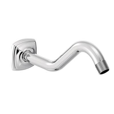 Moen 161951- Curved Shower Arm with Wall Flange, Chrome