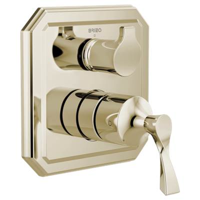 Brizo T75P530-PN- Pressure Balance Valve With Integrated 3-Function Diverter T | FaucetExpress.ca