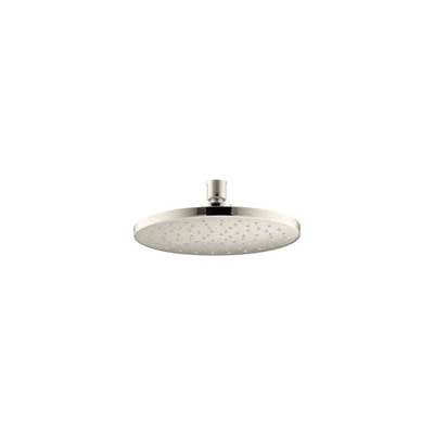 Kohler 13688-G-SN- 8'' rainhead with Katalyst® air-induction technology, 1.75 gpm | FaucetExpress.ca