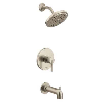 Moen UT2263EPBN- Cia M-Core 2-Series Eco Performance 1-Handle Tub And Shower Trim Kit In Brushed Nickel (Valve Sold Separately)