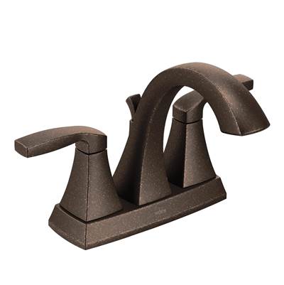 Moen 6901ORB- Voss 4 in. Centerset 2-Handle Bathroom Faucet in Oil Rubbed Bronze