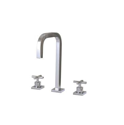 Aquabrass - X7616 Xsquare Widespread Lav Faucet 8''Cc