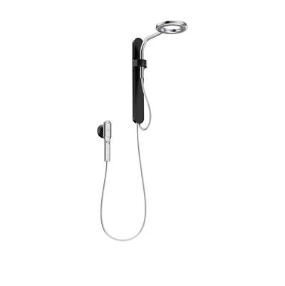 Moen N207C0BLC- Nebia by Moen Spa Shower including Rainshower, Handshower and Magnetic Dock, Matte Black and Chrome