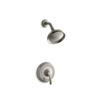 Kohler TS12014-4-BN- Fairfax® Rite-Temp(R) shower valve trim with lever handle and 2.5 gpm showerhead | FaucetExpress.ca