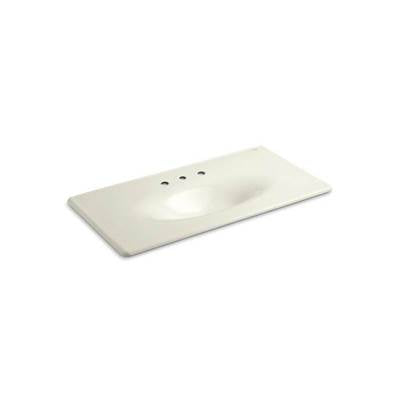 Kohler 3052-8-96- Iron/Impressions® 43'' vanity-top bathroom sink with 8'' widespread faucet holes | FaucetExpress.ca