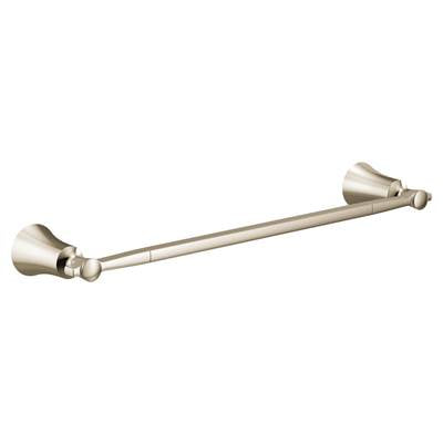 Moen YB0324NL- Flara Polished Nickel 24'' Towel Bar