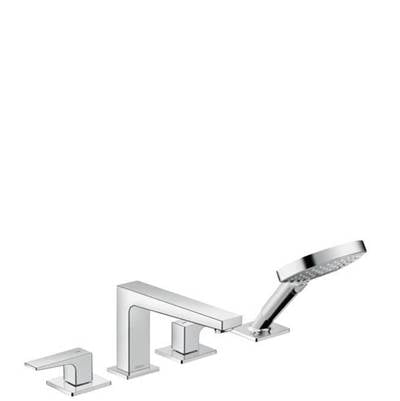 Hansgrohe 32557001- 4-Hole Roman Tub Set Trim With Lever Handles - FaucetExpress.ca